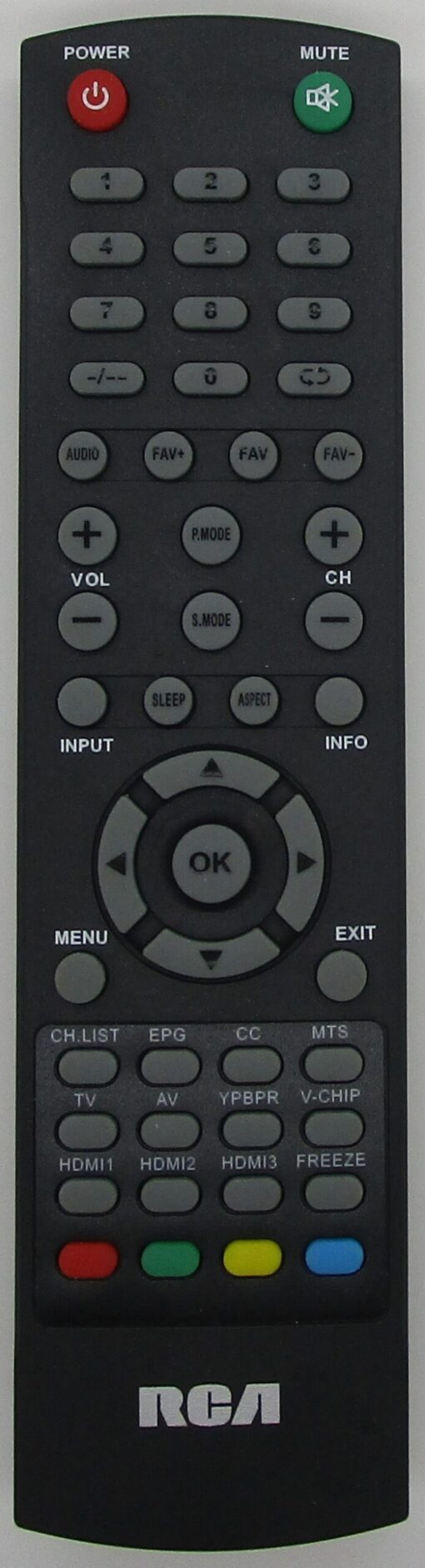 RCA RLED4945-UHD Original TV Remote Control