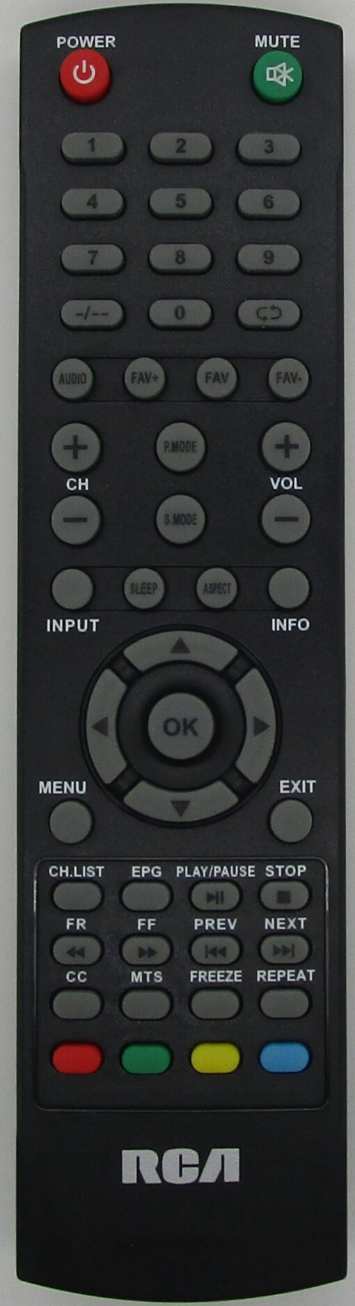 RCA RTU4002 TV Remote Control