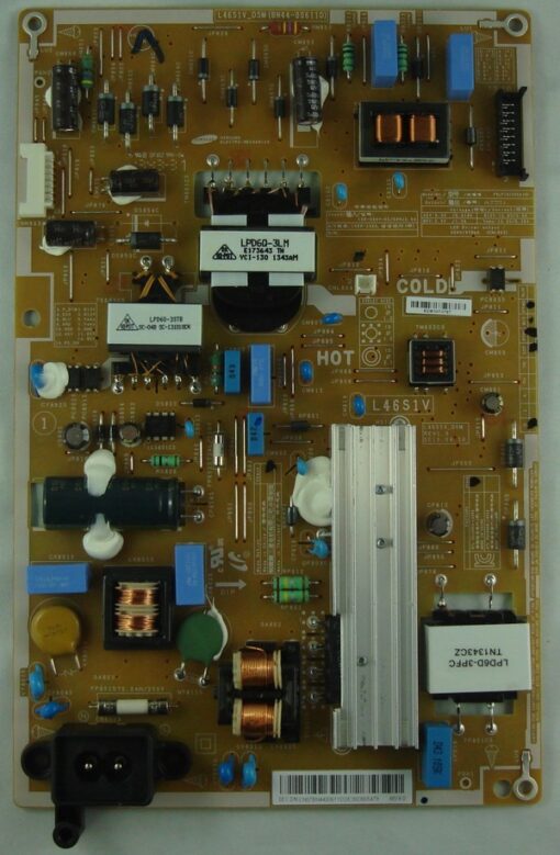 Samsung BN44-00611D Power Supply / LED Board