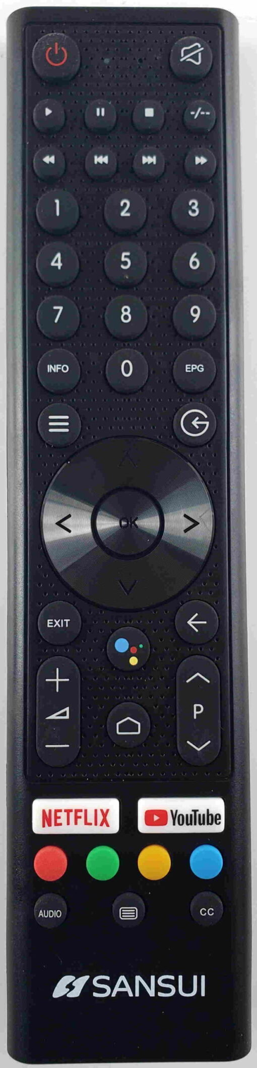 Sansui Remote 4K UHD HDR Original TV Smart Remote For ES43S1A ES50S1A ES55S1A