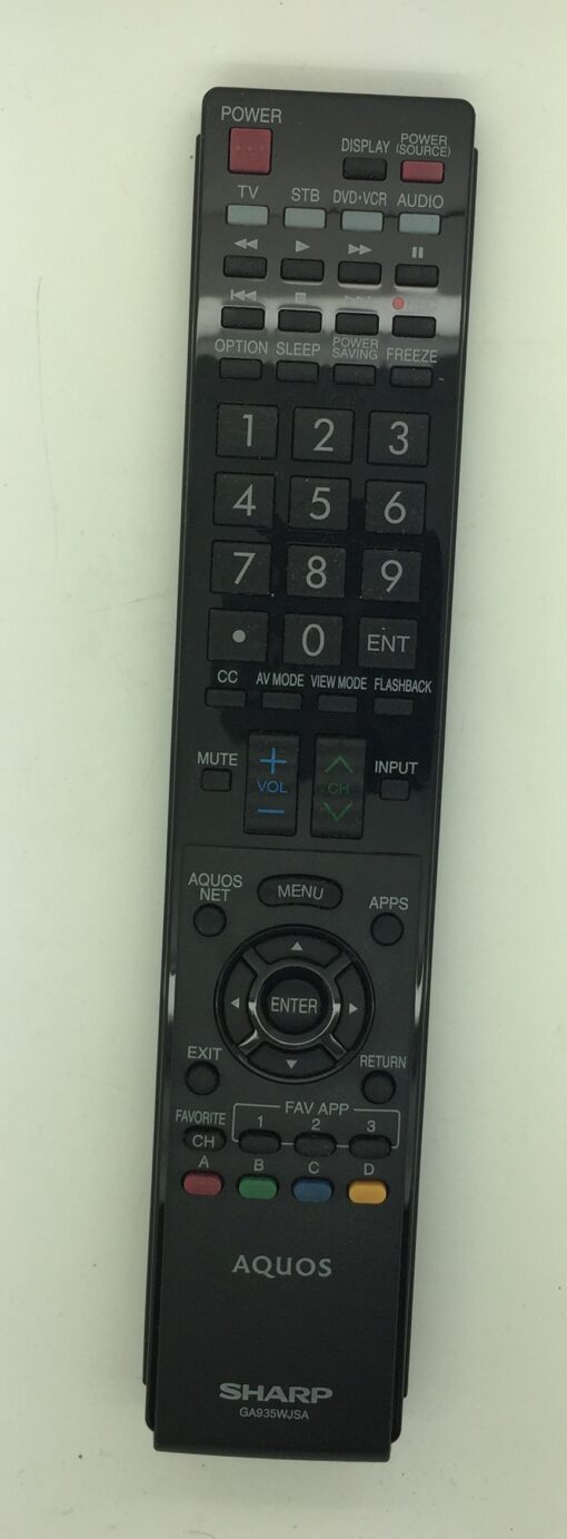 Sharp Aquos GA935WJSA Smart TV Remote Control - BRAND NEW