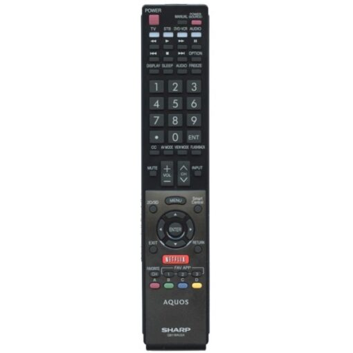 Sharp GB118WJSA / RRMCGB118WJSA Smart 3D Remote Control