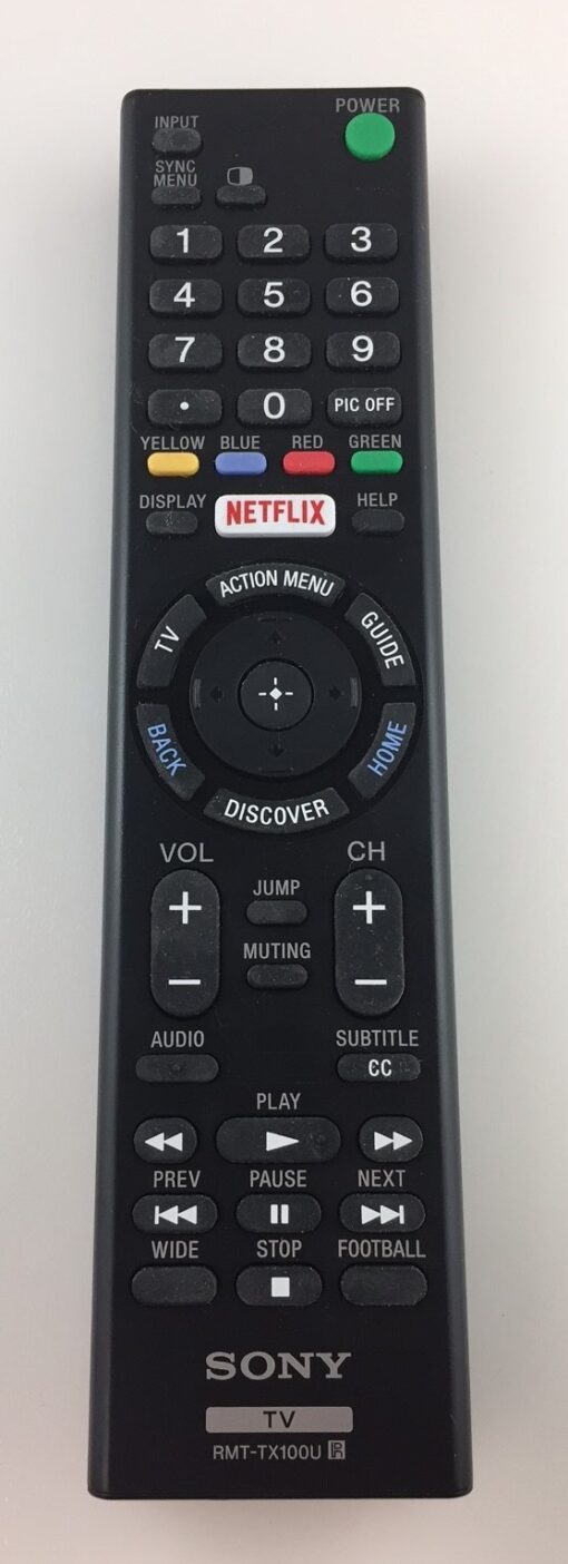 Sony RMT-TX100U / 1-492-978-21 OEM Original Smart TV Remote Control (BRAND NEW)