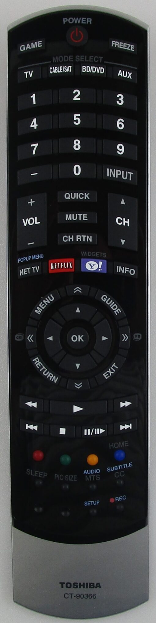 Toshiba CT-90366 Smart TV Remote Control