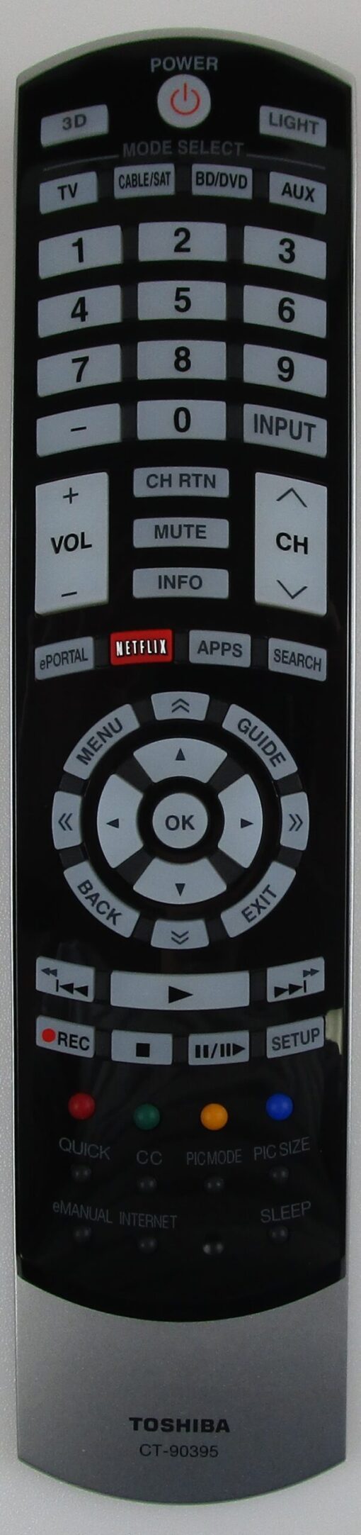 Toshiba CT-90395 Remote Control