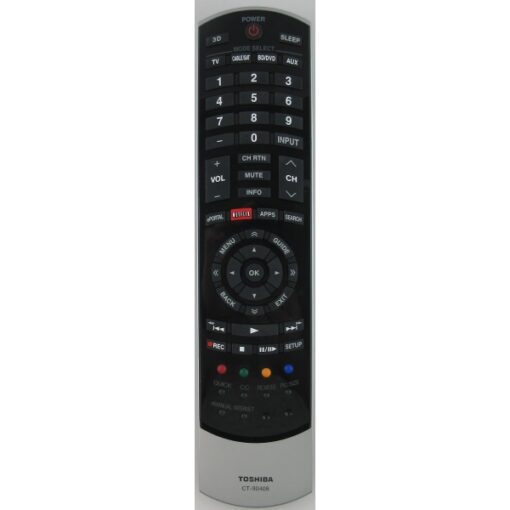 Toshiba CT-90408 / 75030624 OEM Smart 3D TV Remote Control