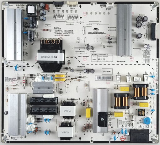 EAY65893201 LG Power Supply / LED Board For 75NANO85APA 75NANO85UNA