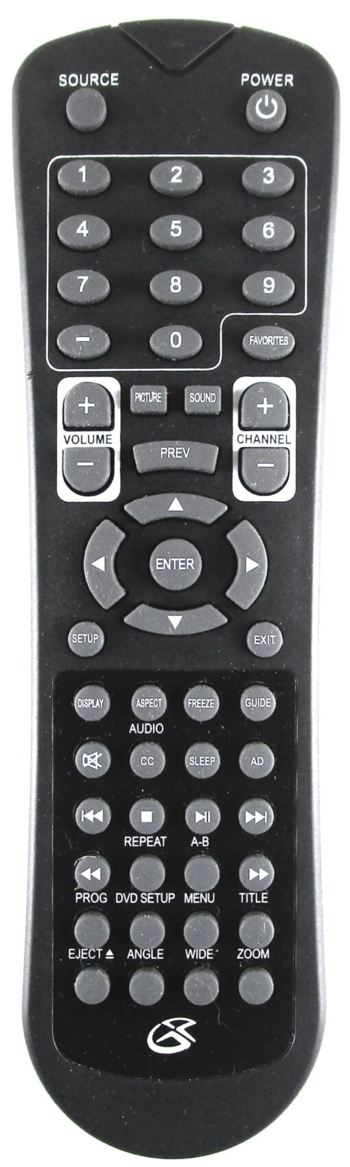 GPX TDU5045B Original Remote Control - Brand New