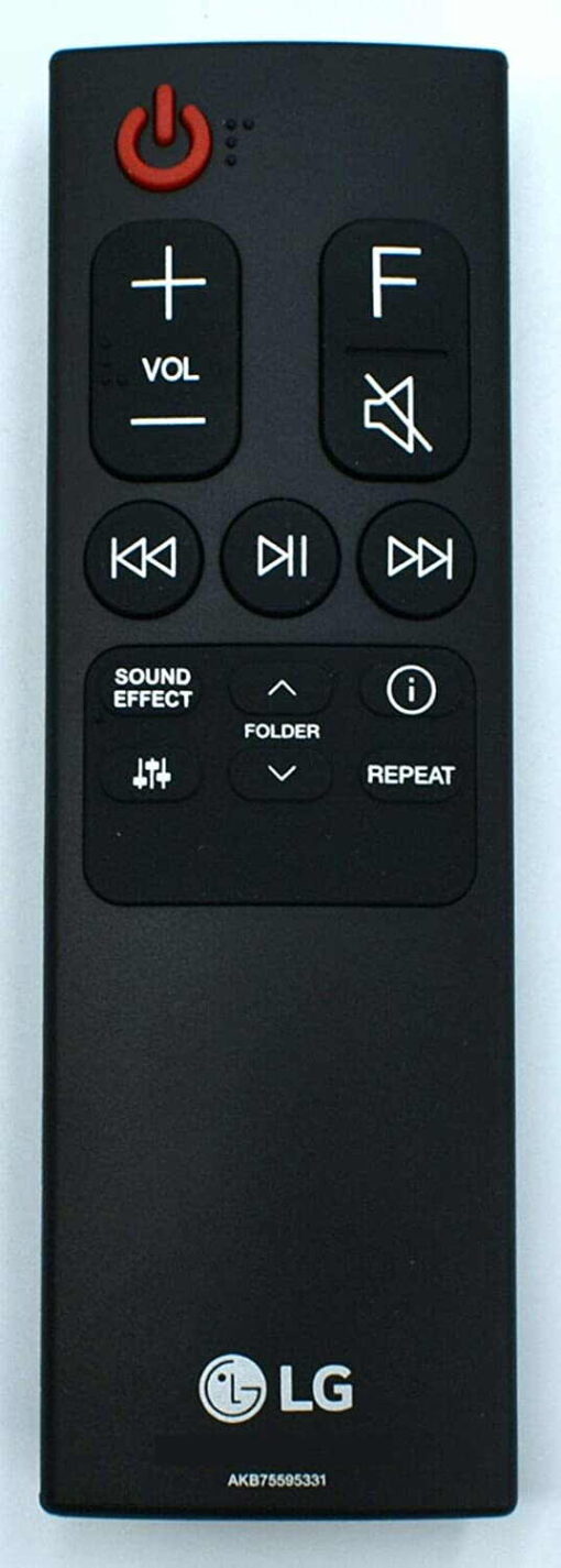 LG AKB75595361 Original Sound Bar Remote Control - New