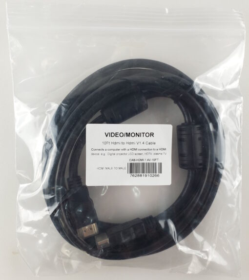 10Ft HDMI to HDMI Video / Monitor Cable - Brand New