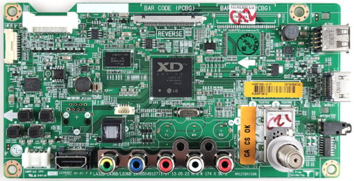 LG EBT62359742 Main Board For 55LN5400-UA