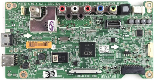 LG EBT62841561 Main Board For 55LB6000-UH, , | TV Parts Canada